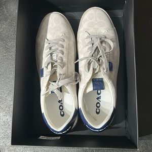 men’s coach shoes. only worn one time.